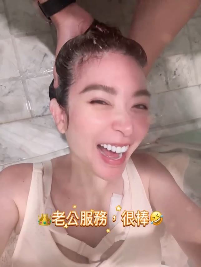 許維恩手術病房照曝光！王家梁「蜷縮陪病床」她感動喊：被愛包圍