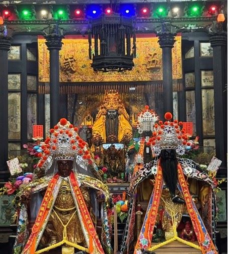 屏東里港玉賢宮於3月11日舉行謁祖進香活動，前往雲林馬鳴山鎮安宮參香禮敬。（圖／里港玉賢宮提供）
