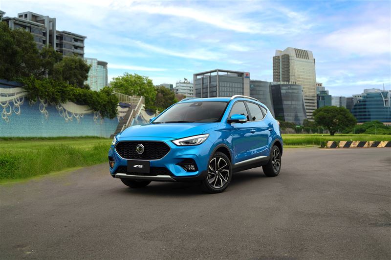 都會休旅MG ZS本月最低入手價59.9萬元。（圖／MG Taiwan提供）