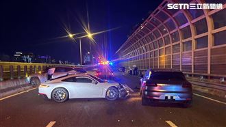 台74線5車事故！保時捷凱燕追撞911成亮點