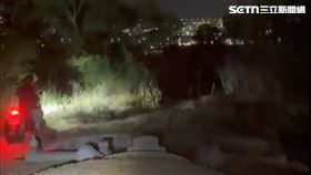 外送,導航,迷航,墓仔埔,迷路,台中,暖警,救援（圖／翻攝畫面）