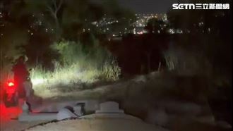 外送員送餐困墓仔埔！鬼打牆1hrs崩潰報警