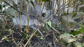 嘉義市雜木林大火！男遭燒傷傷重送醫不治