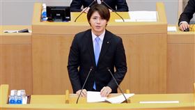 日本神戶市議員上畠寛弘。（圖／翻攝自X平台 @NorihiroUehata）