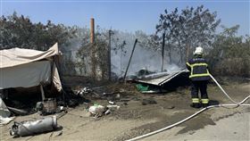 火警,雜草,放火,驅蟻,楠梓