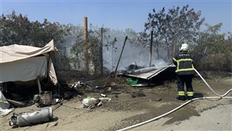 誇張！放火驅蟻　高雄男差點引爆瓦斯