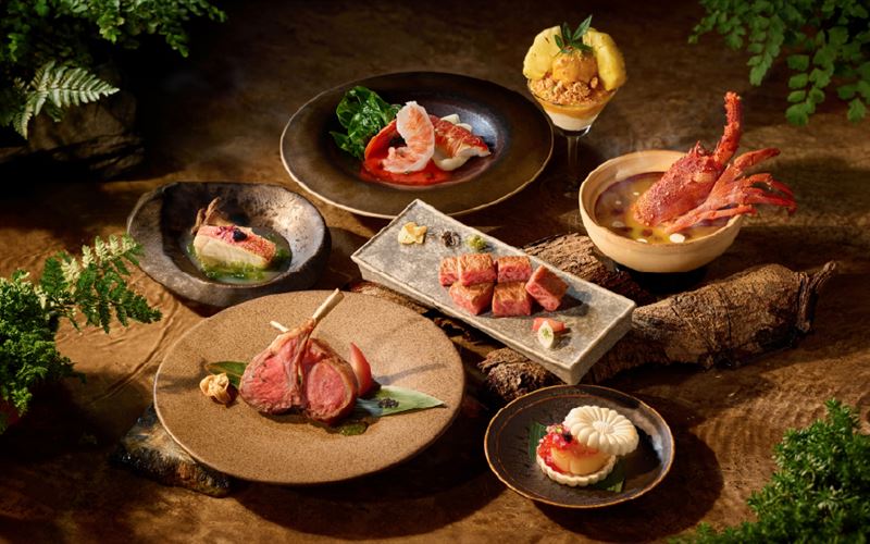 阪前鐵板燒3月19日起更新春夏菜單《映序之宴》。(圖／王品集團提供）