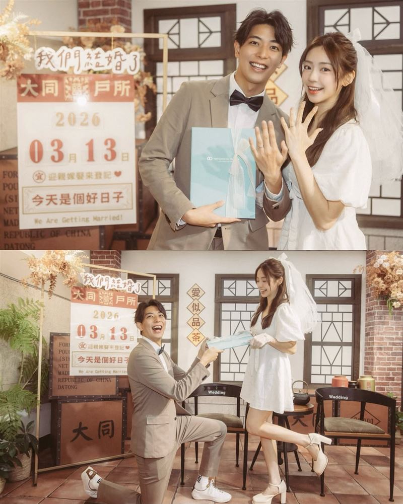 陳天仁透過社群宣布好消息,證實已和日籍YouTuber河村一樹完成結婚登記。(圖/翻攝自IG @tts0og)