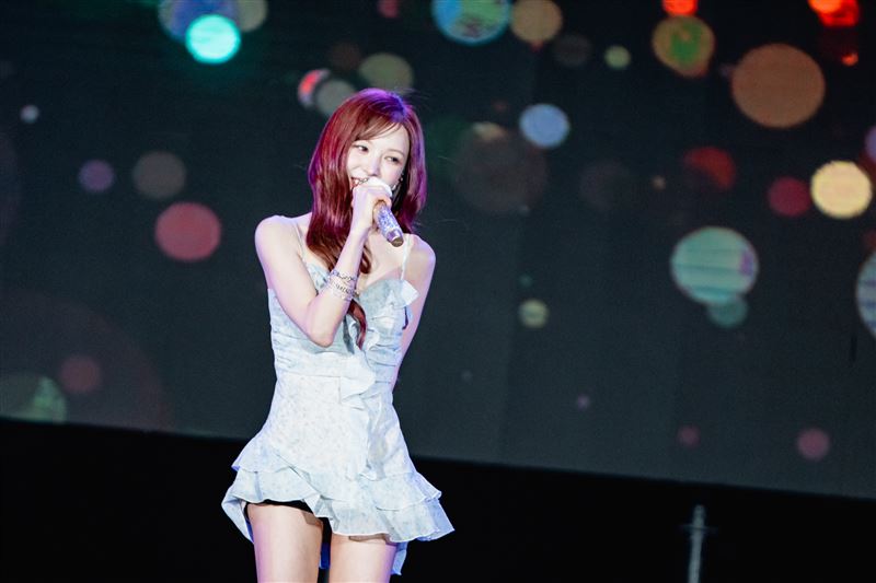 WENDY登櫻花季演出。（圖／讀者提供）