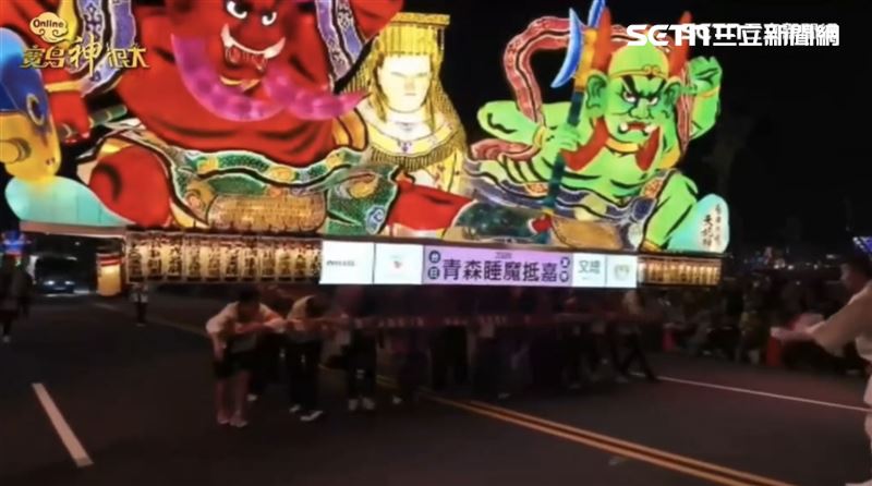 《台日共鳴天妃神》在嘉義燈會亮相，感動萬人。（圖／寶島神很大）