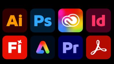 擁有眾多設計軟體的Adobe,似乎面臨與生成式AI競爭的壓力。(圖/翻攝自Adobe官網)