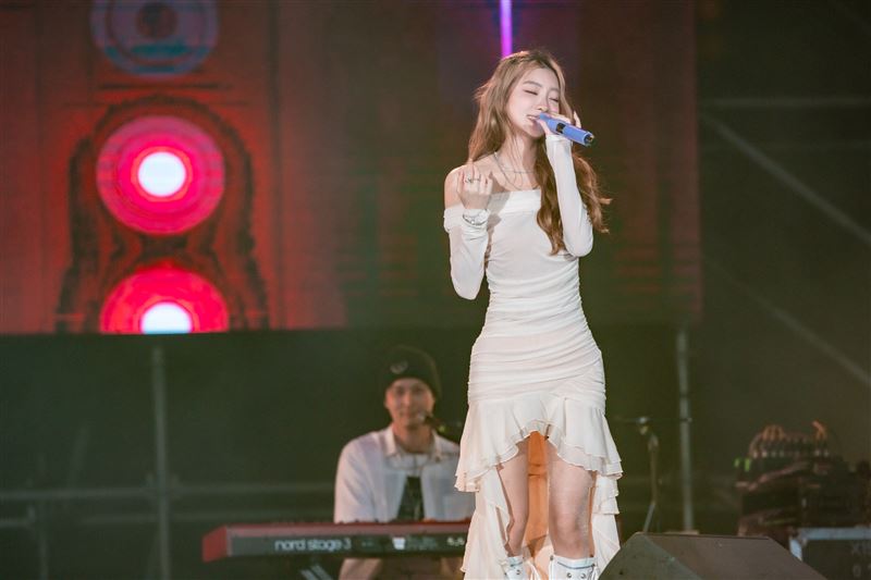 陳華櫻花季演出。（圖／寬寬整合提供）