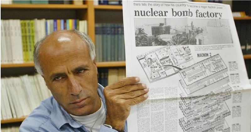 前以色列核武技術員瓦努努（Mordechai Vanunu）1986年曾向英國傳媒揭露以色列核武計劃，而被以國情報特務局特工綁架，並被囚禁18年。(資料照)