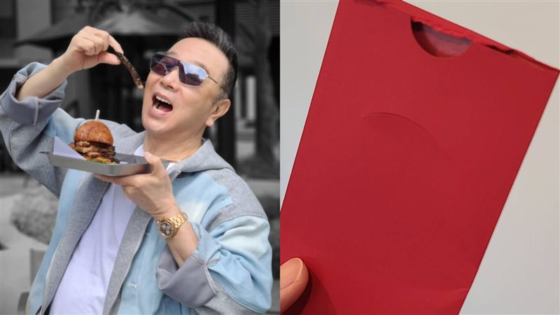張晨光挺後輩拍片，沒拿酬勞僅撕走紅包蓋。（圖／翻攝自張兆志IG）