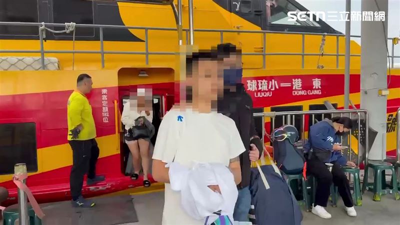 警方偵破陽明院區虛幣搶案，並在小琉球逮捕梁姓掮客。（圖／翻攝畫面）