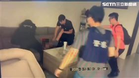 警方偵破陽明院區虛幣搶案，並在小琉球逮捕李姓主嫌等5人。（圖／翻攝畫面）