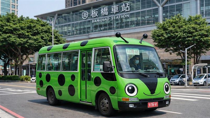 推瓢蟲巴士AI板橋車站卻走鐘 李四川回應