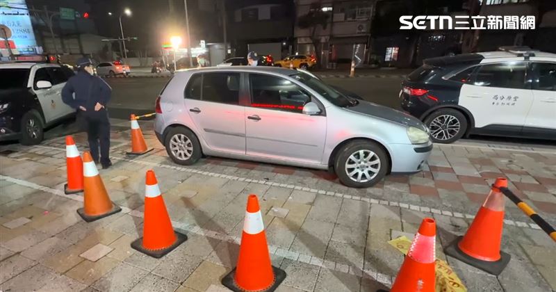 台中豐原發生割喉情殺命案，62歲傅男疑因不滿42歲紀姓女友要分手，在車內持刀殺害女友後，載屍自首。（圖／翻攝畫面）