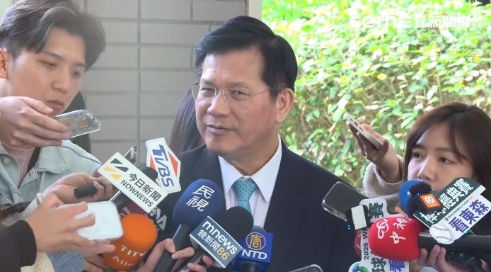 外交部長林佳龍受訪（圖／翻攝畫面）