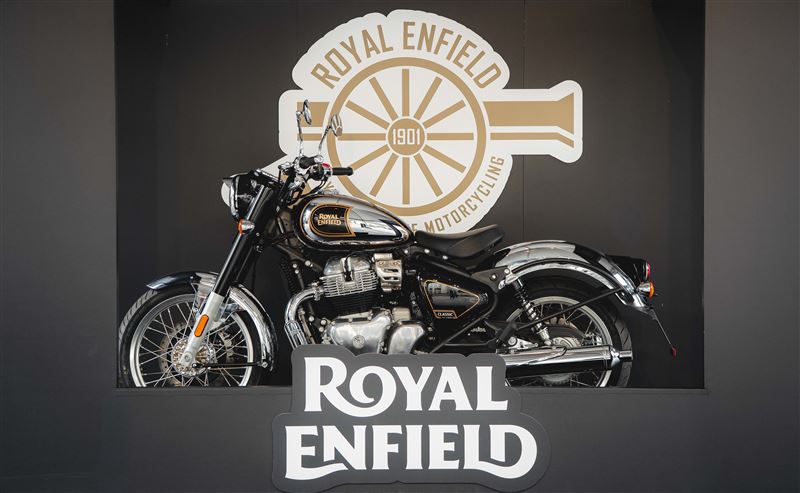 Royal Enfield在台推出期間限定展示活動。(圖/Royal Enfield提供)