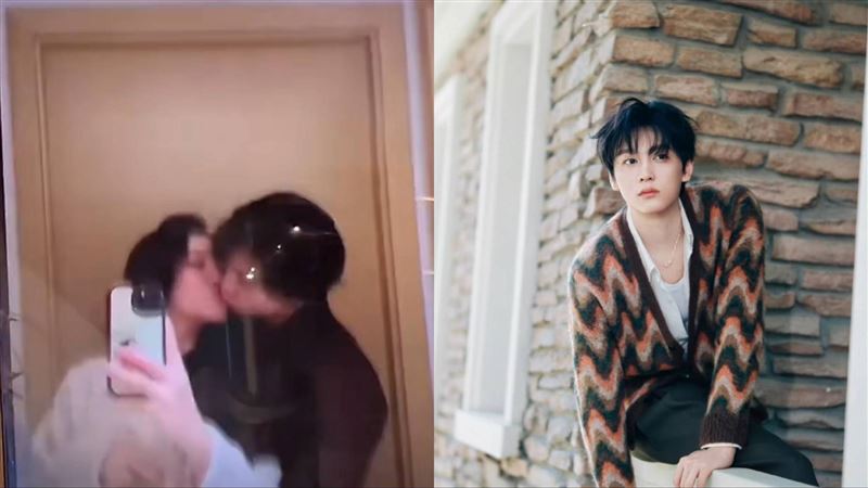 網紅淚崩控男星劈腿 直播公開激吻親密片