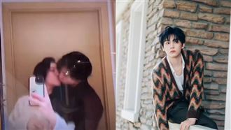 網紅淚崩控男星劈腿　直播公開激吻親密片