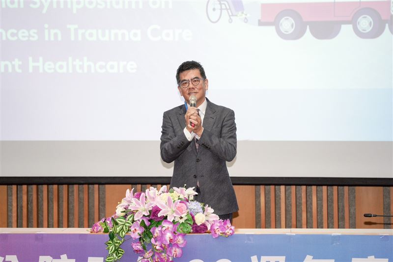 臺大雲林分院院長馬惠明表示，雲林分院長期致力於強化急重症醫療與外傷救護體系，並與消防及院前救護單位建立緊密合作。（圖／臺大醫院提供）