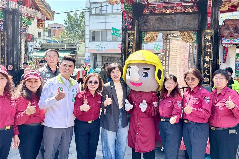 民進黨新北市長參選人蘇巧慧出席內政部《台灣全民安全指引》宣講會（圖／蘇巧慧辦公室提供）