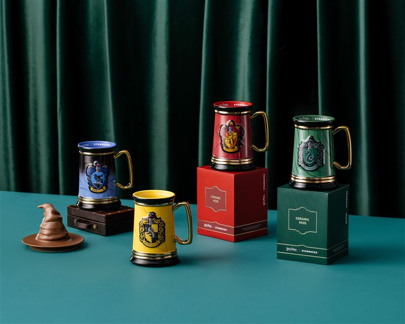 哈利波特迷尖叫!星巴克「霍格華茲超狂聯名」3/23開搶(圖/星巴克Starbucks提供)