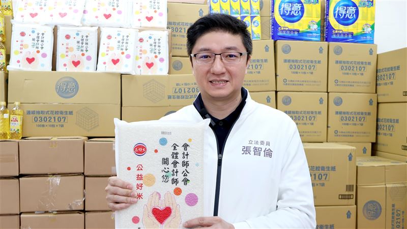 1500包米送弱勢!張智倫:白色情人節禮物