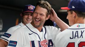 傳奇左投柯蕭（Clayton Kershaw）四強開始離開美國隊。（圖／美聯社／達志影像）