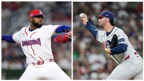 美國、多明尼加經典賽半決賽投手都亮牌。（圖／美聯社／達志影像）