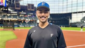 林家正轉戰北海道日本火腿鬥士。（圖／翻攝自X平台 @FightersPR）