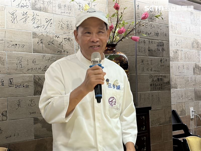 李奕立從佃農之子一路打拚到成為海鮮批發商，目前擁有三間店。（圖／記者簡浩正攝影）