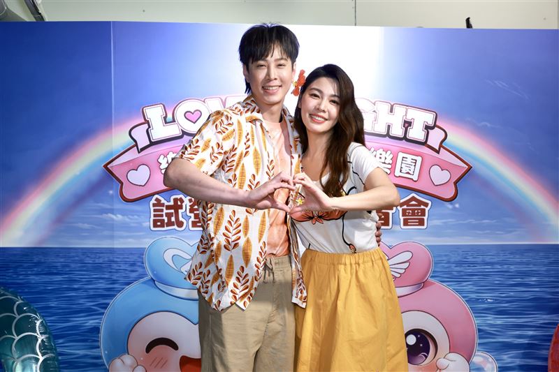 吳東諺、白家綺宣布6月將補辦婚禮。（圖／民視提供）