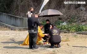 42歲女遭割喉「14歲當媽」28歲兒悲悽招魂(圖/翻攝畫面)