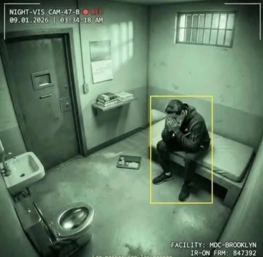 社群平台流傳一張疑似是馬杜洛被關押的照片。（圖／翻攝自X平台@MonseTalleyrand）