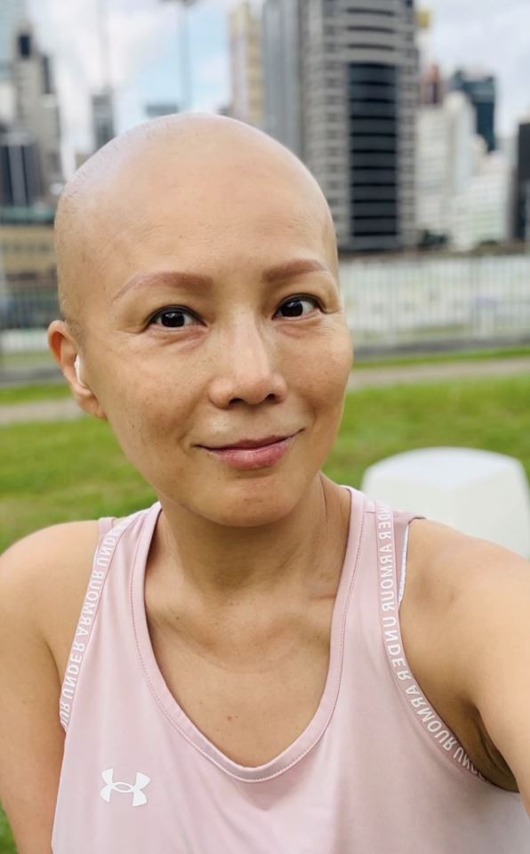 前港姐吳文忻積極抗癌。（圖／翻攝自IG @nat_ng_nat）