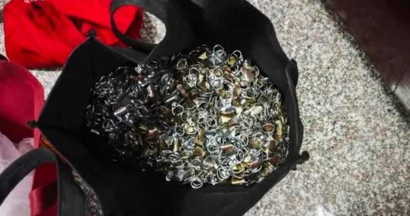 陳姓男子涉嫌大量製作假中獎拉環，持續跨區兌換啤酒長達半年。（圖／翻攝自溫州晚報）