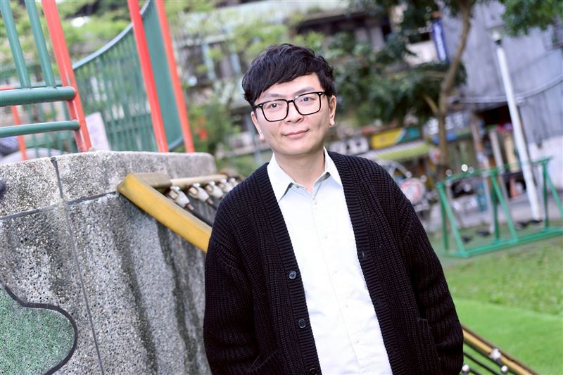 蘇銘翔接受《三立新聞網》專訪。（圖／記者鄭孟晃攝影）