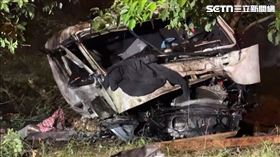 台74線霧峰往太平方向今(15)日清晨發生重大死亡車禍。（圖／翻攝畫面）