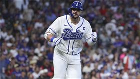 義大利隊長帕斯昆汀諾 （Vinnie Pasquantino）。（圖／路透社／達志影像）