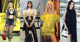 BLACKPINK 成員時裝週造型比拼！