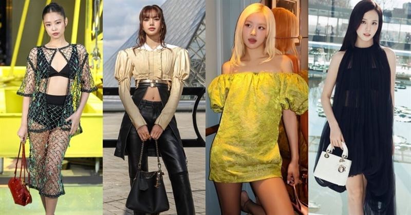 BLACKPINK 成員時裝週造型比拼！