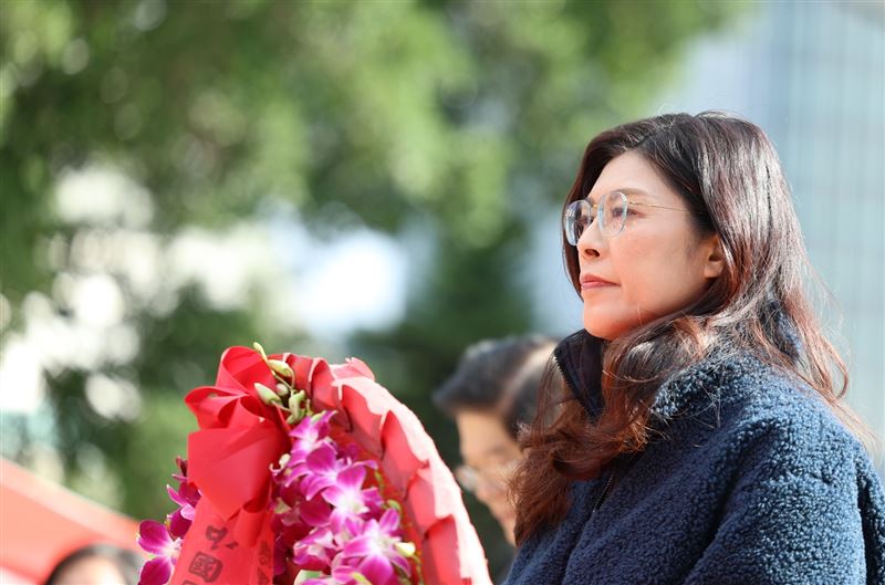 陳培瑜今（15）天回擊，台灣不是國民黨救的，是台灣人民自己救的！圖為國民黨主席鄭麗文。（圖／翻攝自國民黨網站）