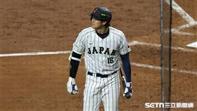 WBC8強賽，日本隊指定打擊大谷翔平遭到三振。（圖／記者劉彥池攝影）
