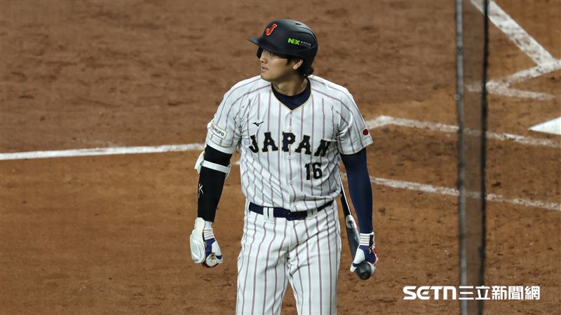 WBC8強賽，日本隊指定打擊大谷翔平遭到三振。（圖／記者劉彥池攝影）