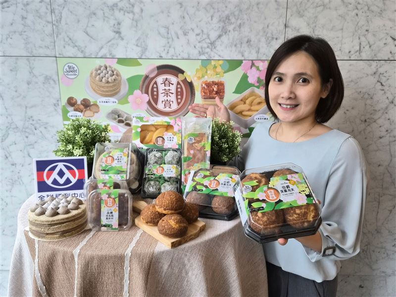 全聯We Sweet推茶香限定甜點。（圖／品牌業者提供）