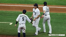 WBC8強賽，日本隊第4任投手伊藤大海慘挨逆轉3分砲。（圖／記者劉彥池攝影）