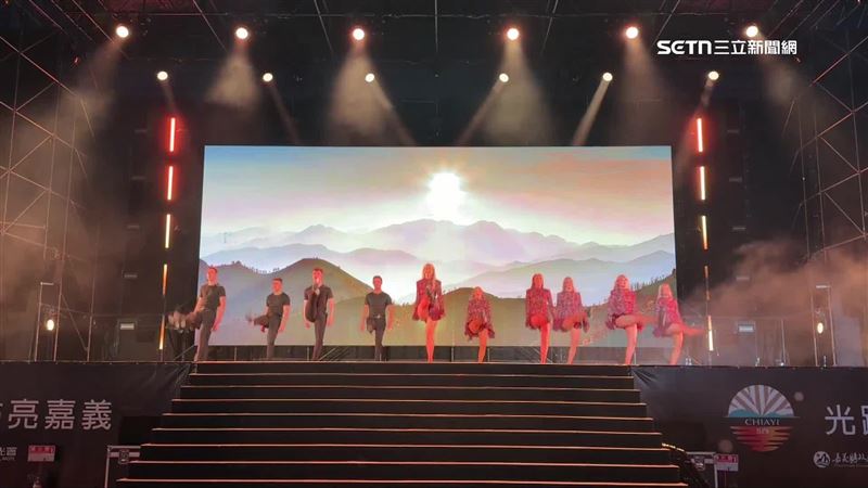 愛爾蘭國際舞團攜手台舞者 閃耀台灣燈會